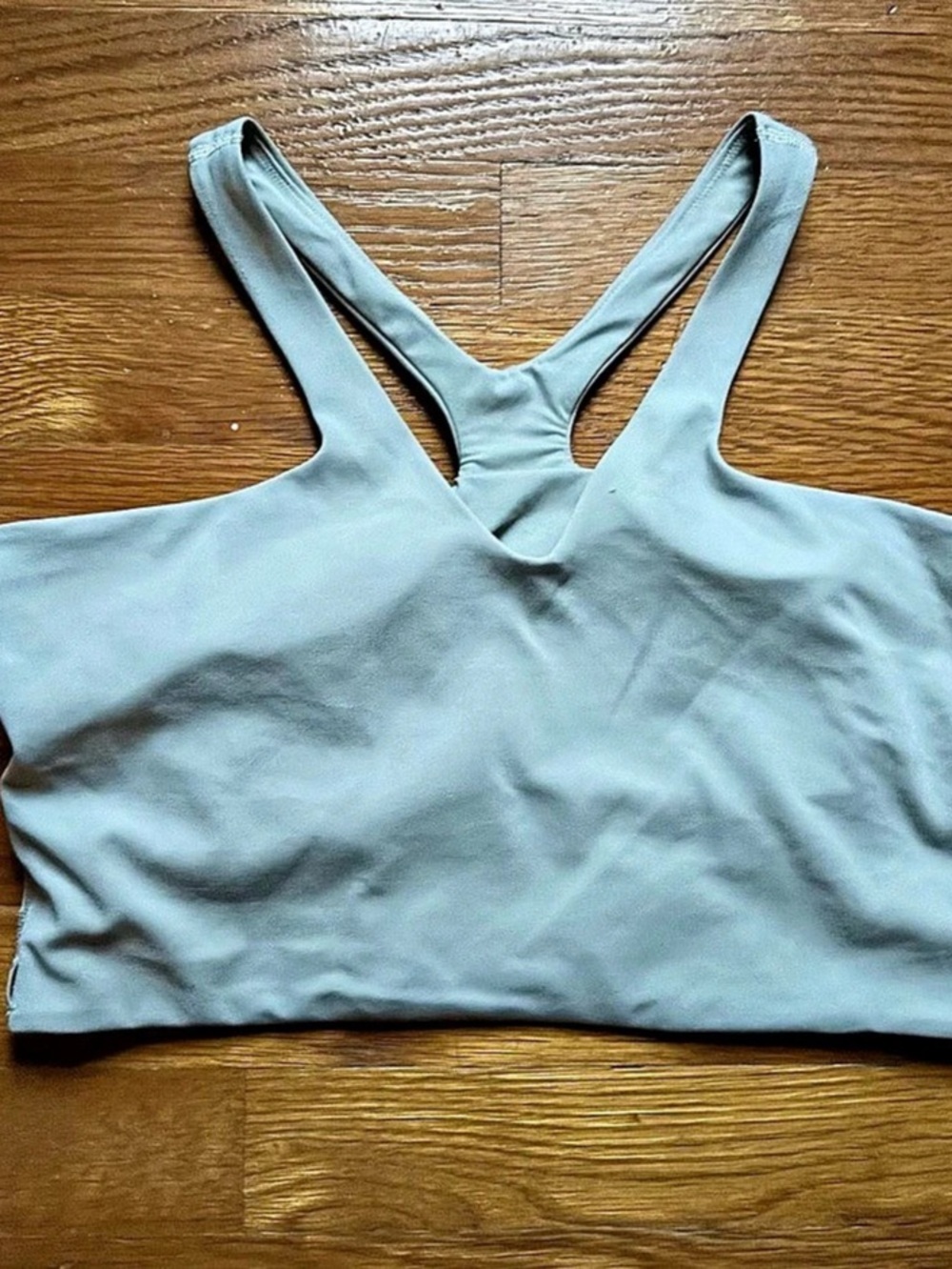 lululemon Align Tank Crop Tank in Green Large/XL Like New - Picture 3 of 6